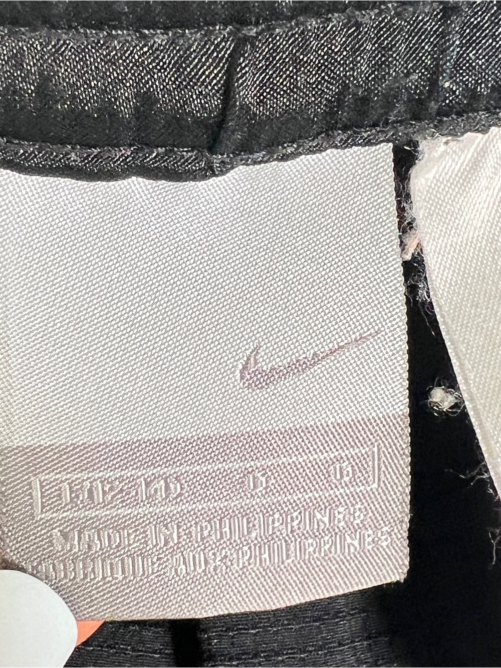 Nike Men’s Black Performance Pants with Gold Trim size large L B110 - Picture 4 of 5